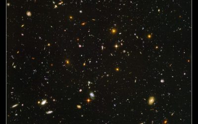 10.000 galaxias en un grano de azúcar.
